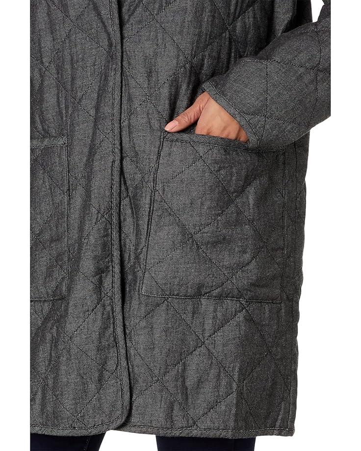 Organic Cotton Boucle Round Neck Jacket Product Image