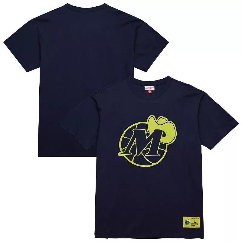 Men's Mitchell & Ness Purple Phoenix Suns Hardwood Classics Neon Nights Premium T-Shirt,  Product Image