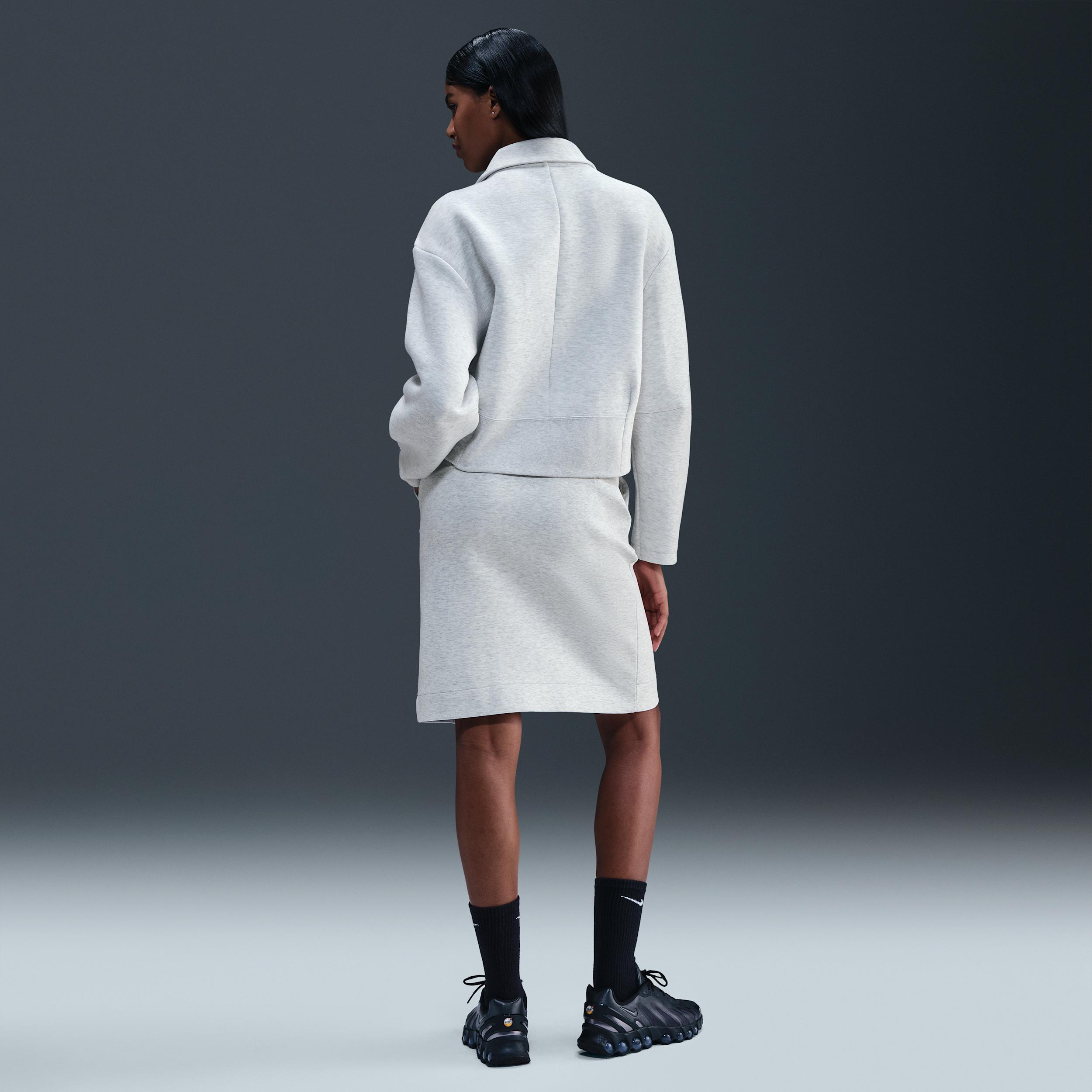 Womens Nike Sportswear Tech Fleece Skirt | IM6181-010 Product Image