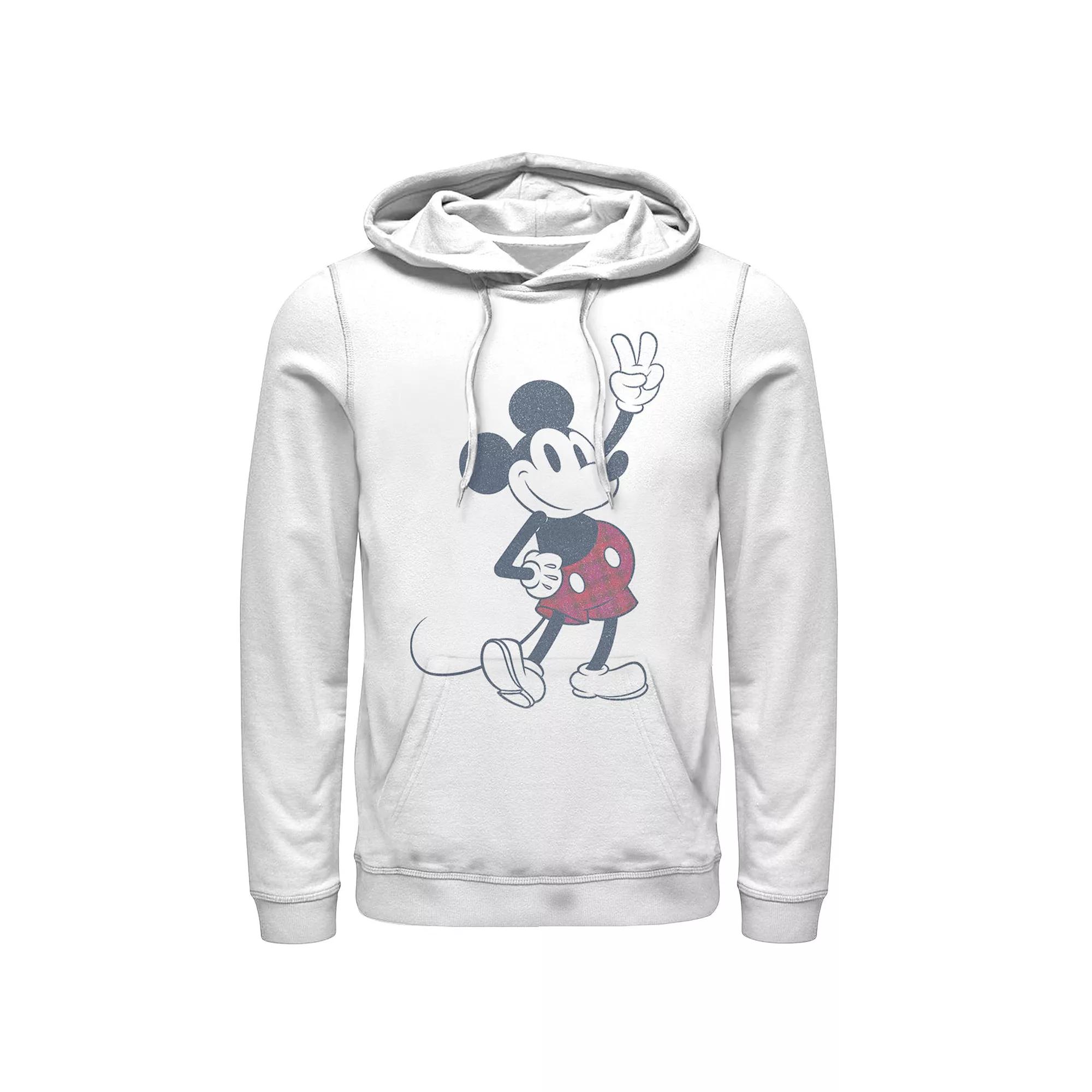 Disney's Mickey & Friends Mickey Mouse Men's Plaid Shorts Hoodie,  Product Image