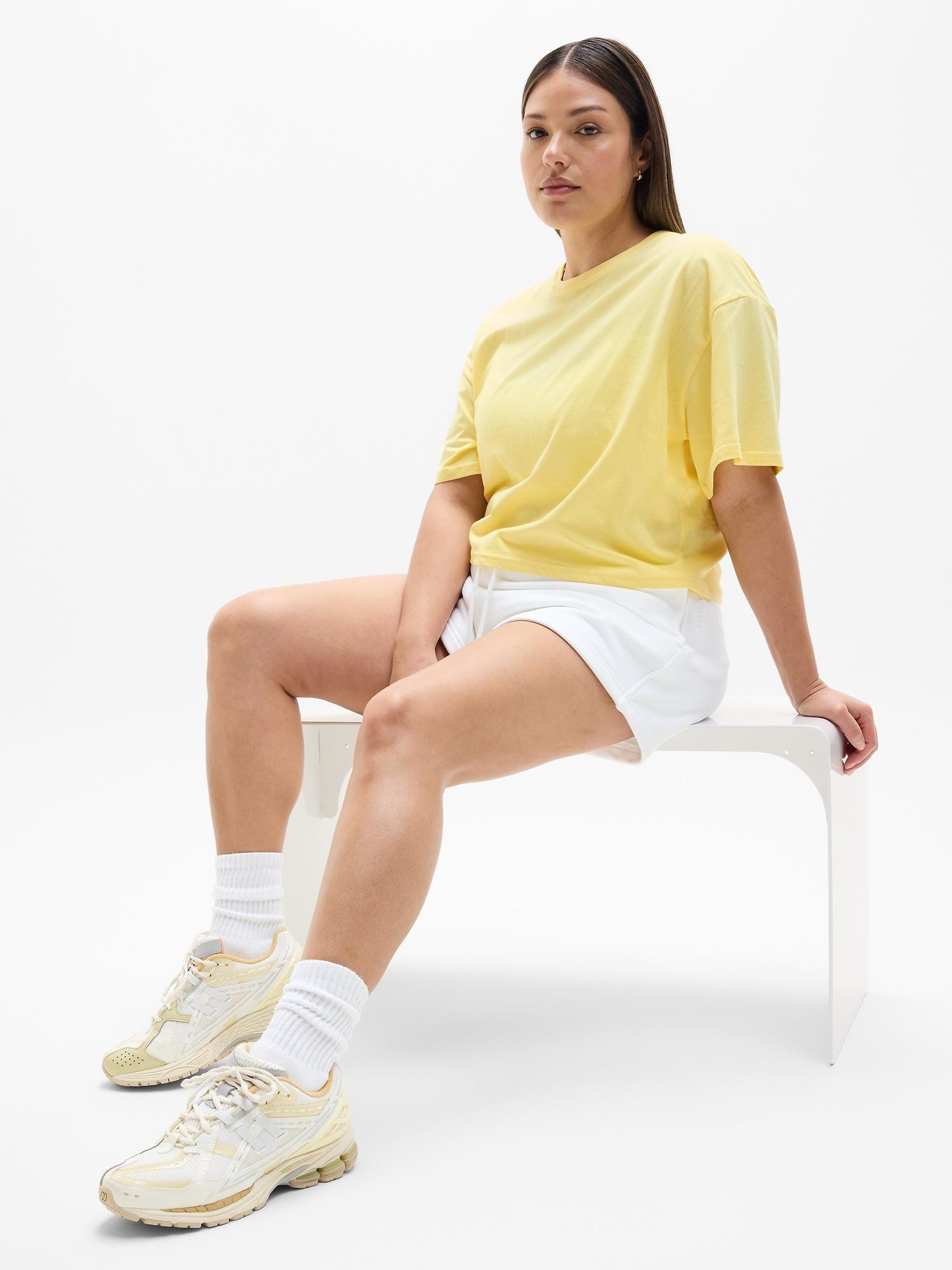 True Cotton Crop Tee Product Image