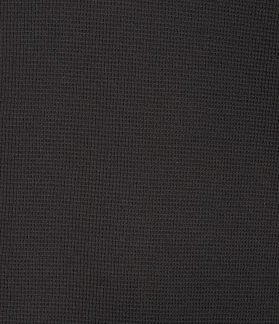 Roundtree & Yorke Long Sleeve Solid Waffle Henley Shirt Product Image