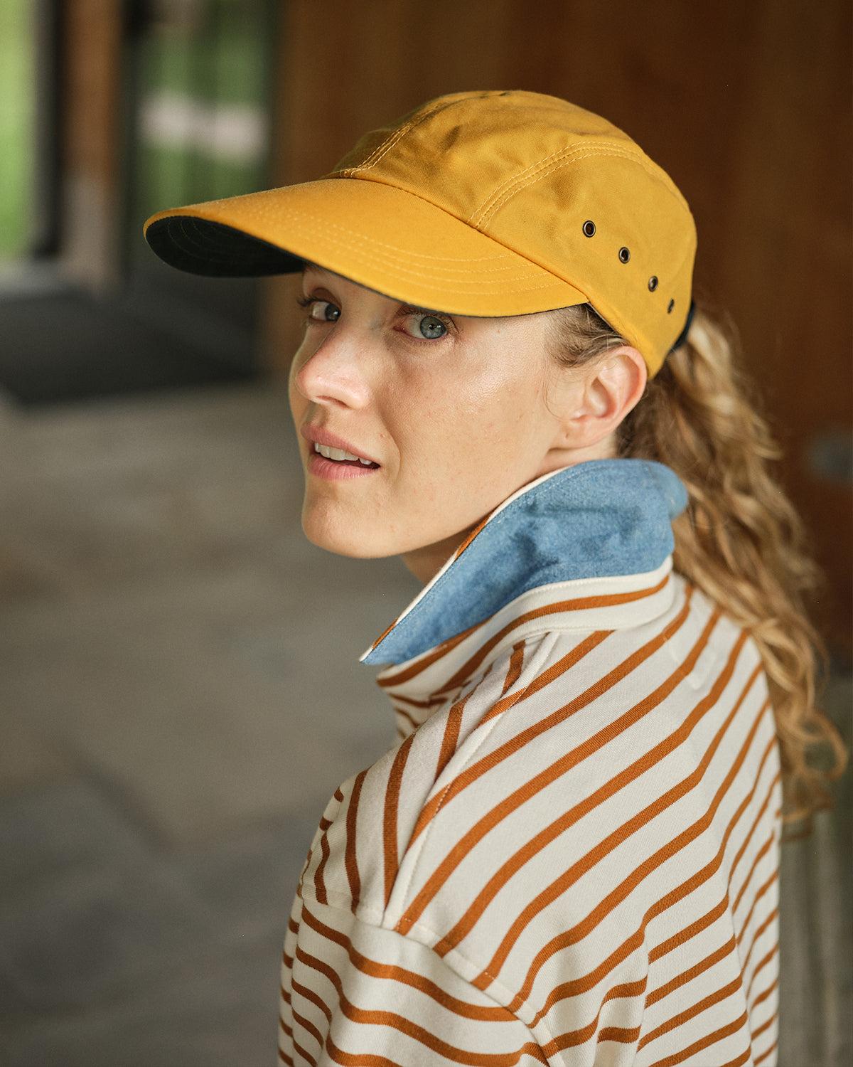 Inlet Pullover in Cream/Acorn Loopback Terry Product Image