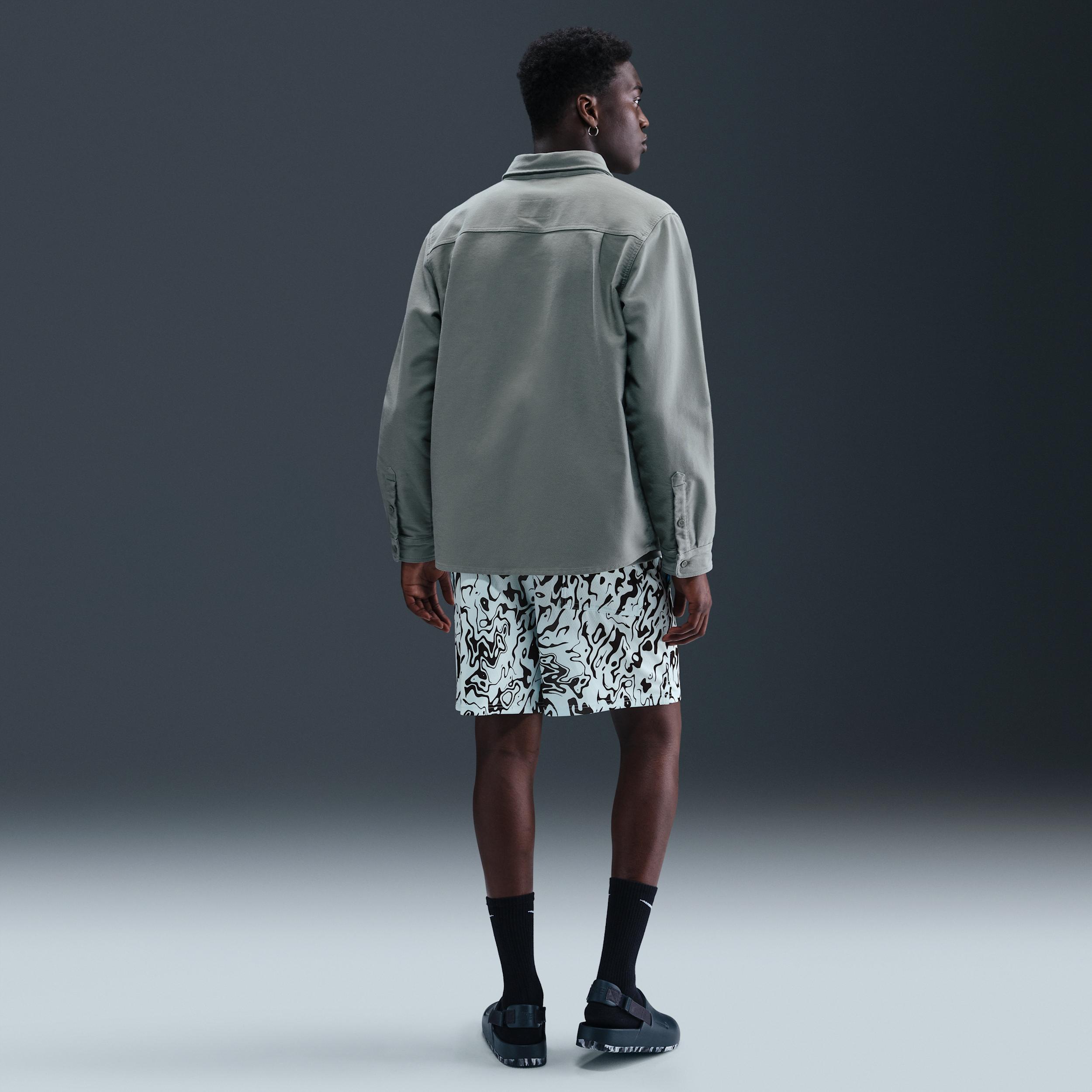 Mens Nike Sportswear Club Printed Mesh Shorts Product Image