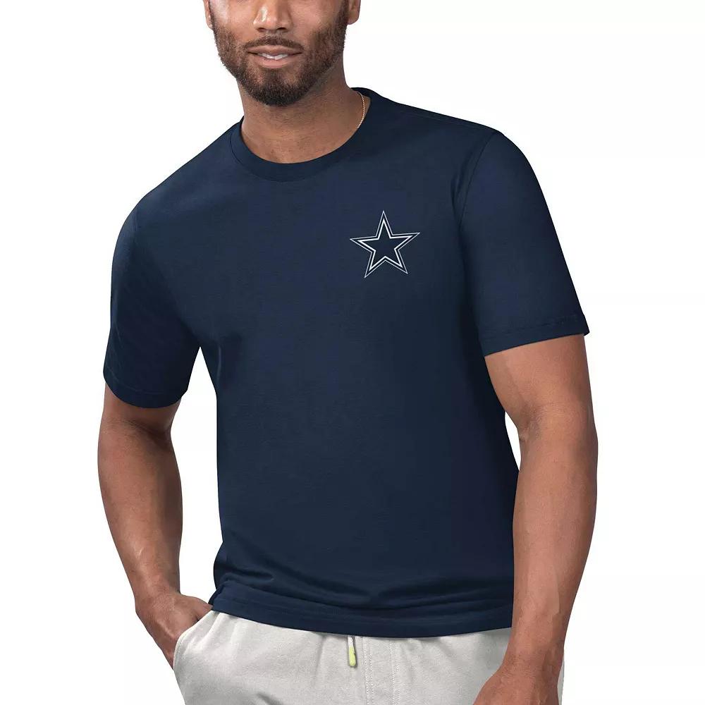 Men's Margaritaville Navy Dallas Cowboys Licensed to Chill T-Shirt,  Product Image