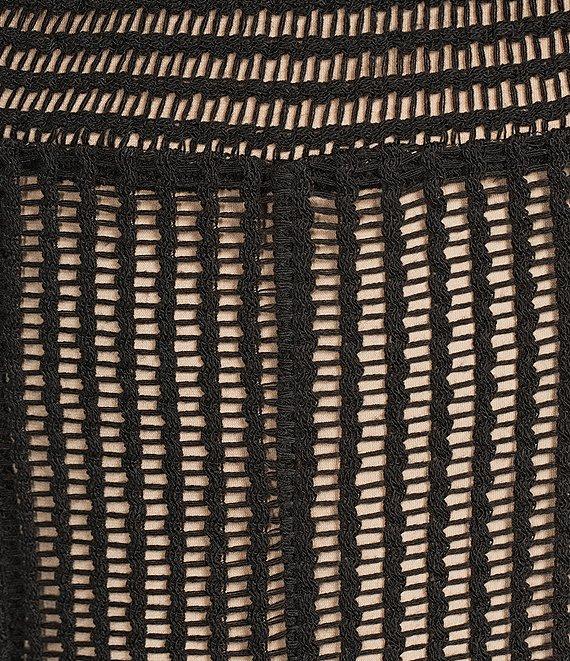 Antonio Melani Erina Crochet Lace Square Neck Sleeveless Dress Product Image