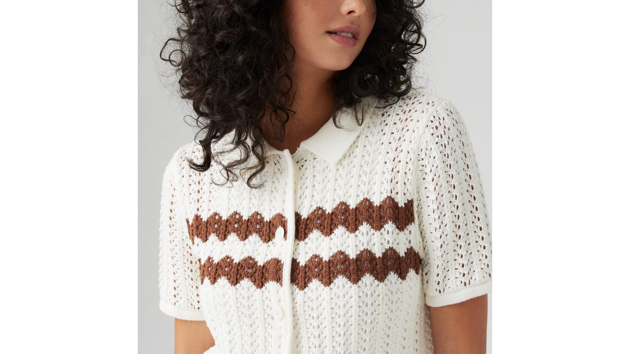 Sunset Crochet Sweater Product Image
