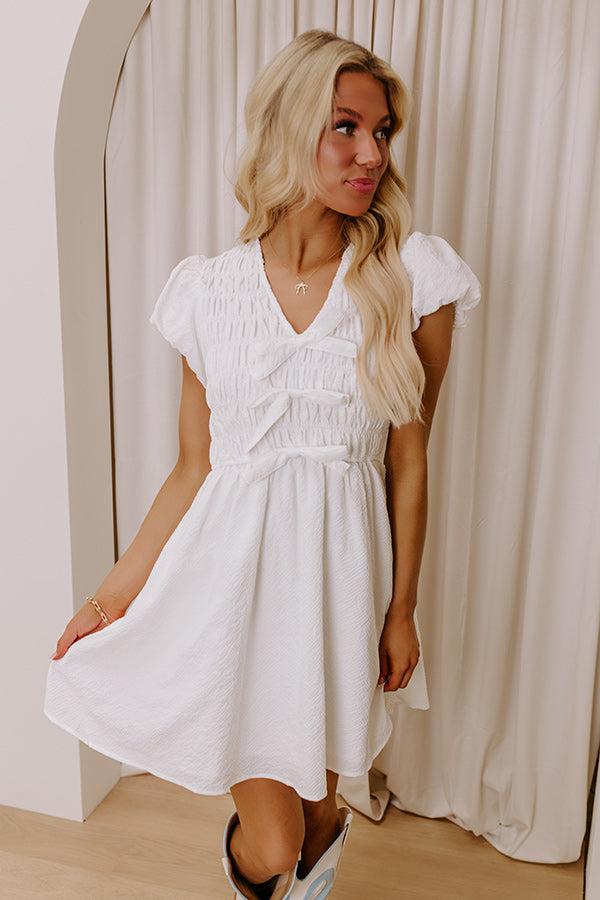 Coquette Dreams Smocked Mini Dress Product Image