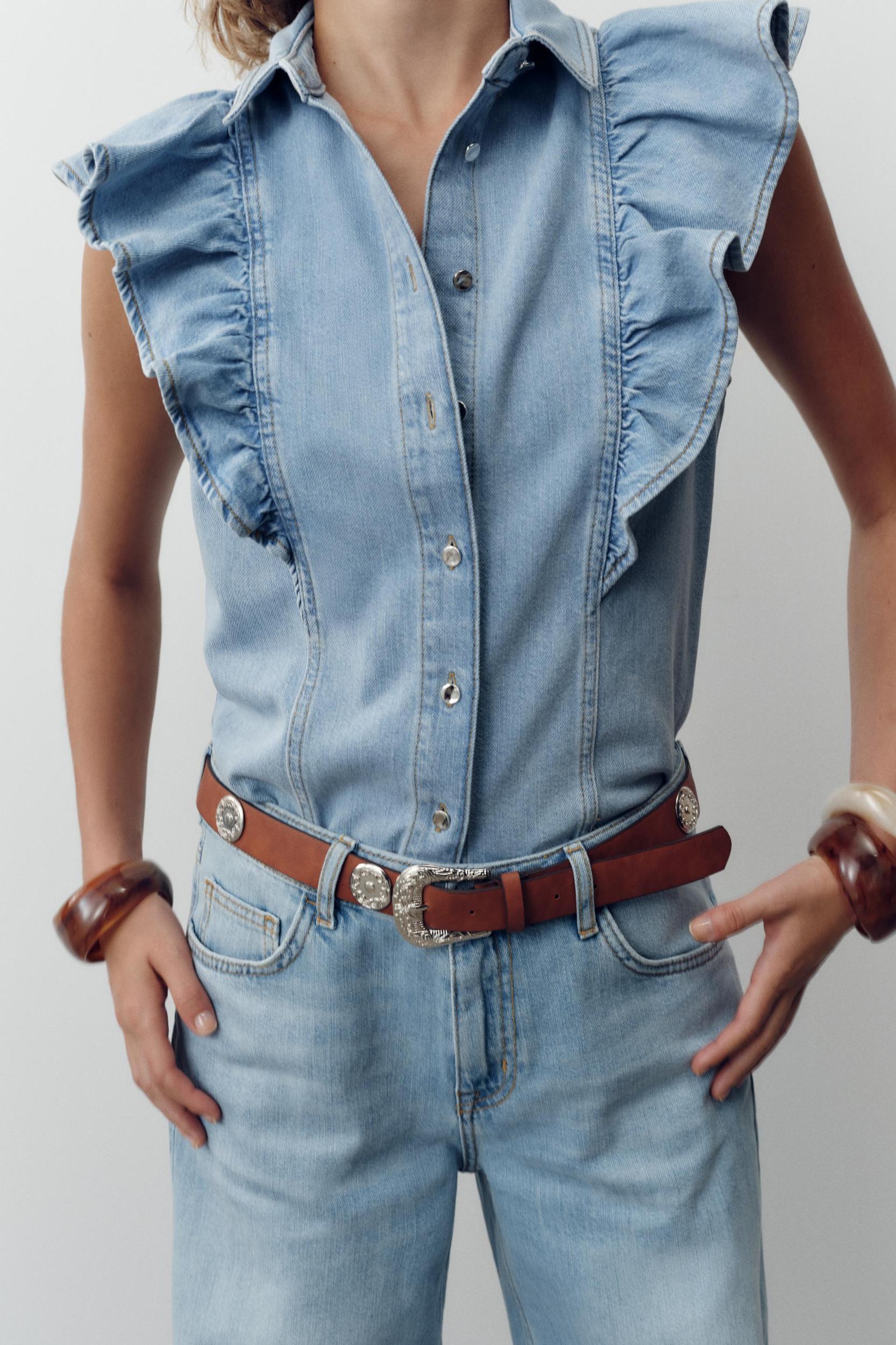 Z1975 HIGH-WAIST STRAIGHT FULL-LENGTH JEANS Product Image