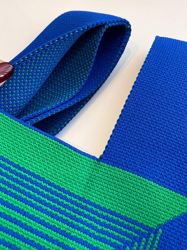 Casual Knitting Printed Bags Accessories Handbags Product Image