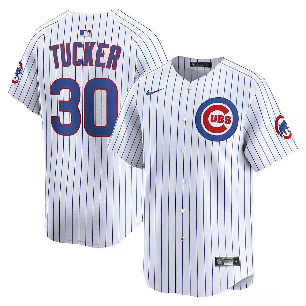 Men's Nike Kyle Tucker White Chicago Cubs Home Limited Player Jersey,  Product Image