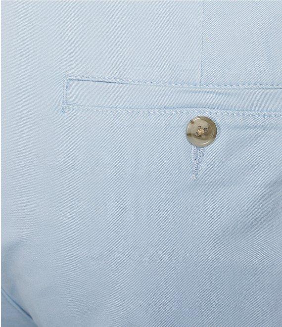 Roundtree & Yorke The Cloud Short Collection 11#double; Flat Front Washed Chino Shorts Product Image