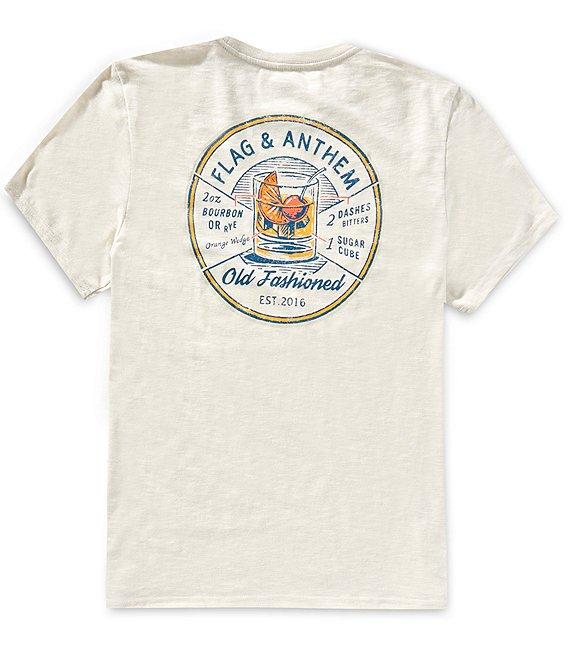 Flag and Anthem Old Fashioned Short Sleeve Slub T-Shirt Product Image