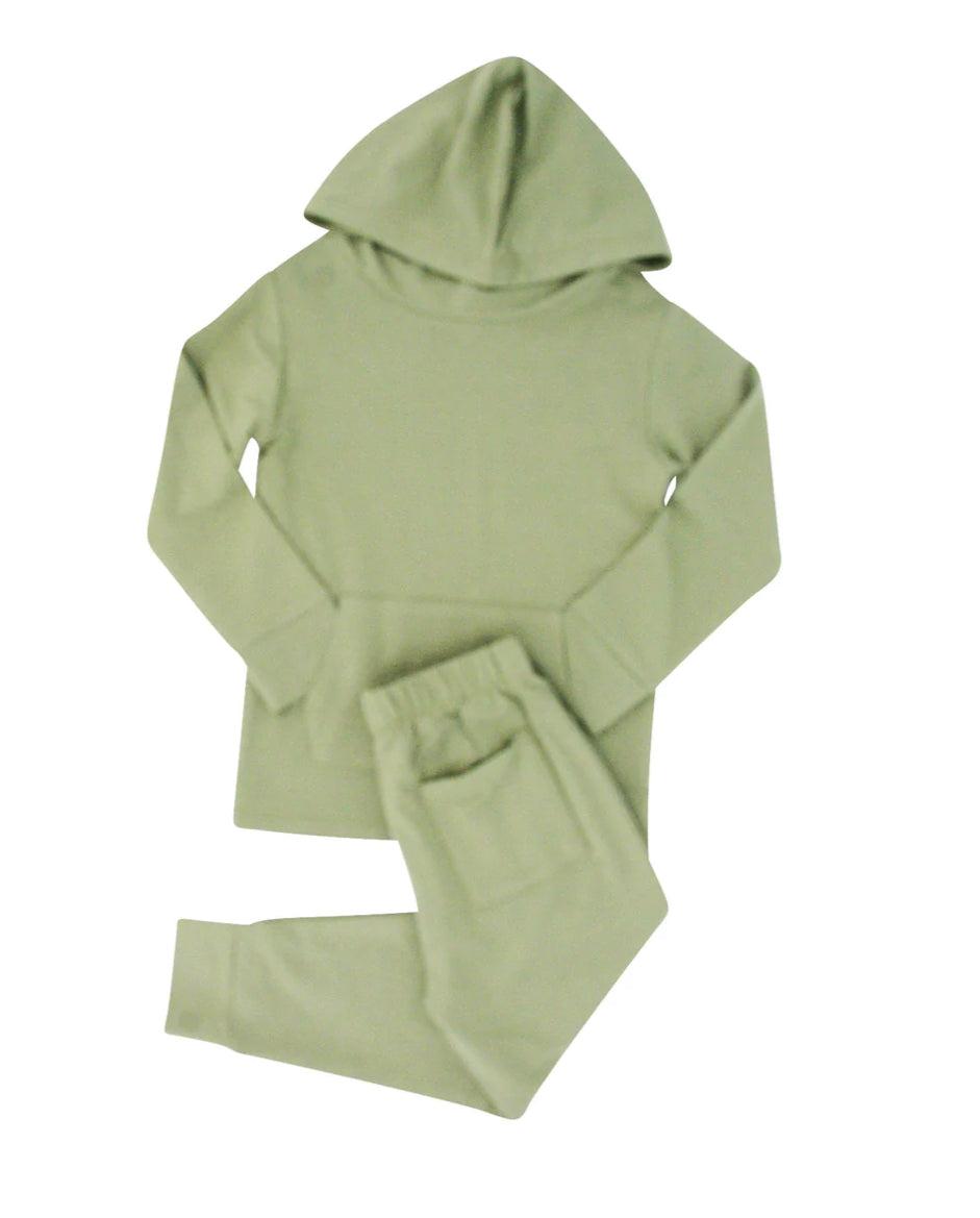 Sweet bamboo hoodie jogger set Product Image