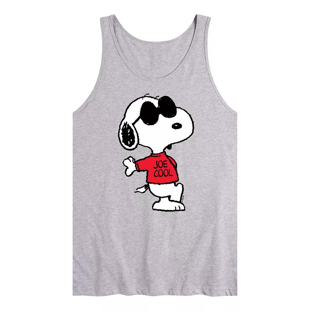 Men's Peanuts Snoopy Joe Cool Graphic Tank Top,  Product Image