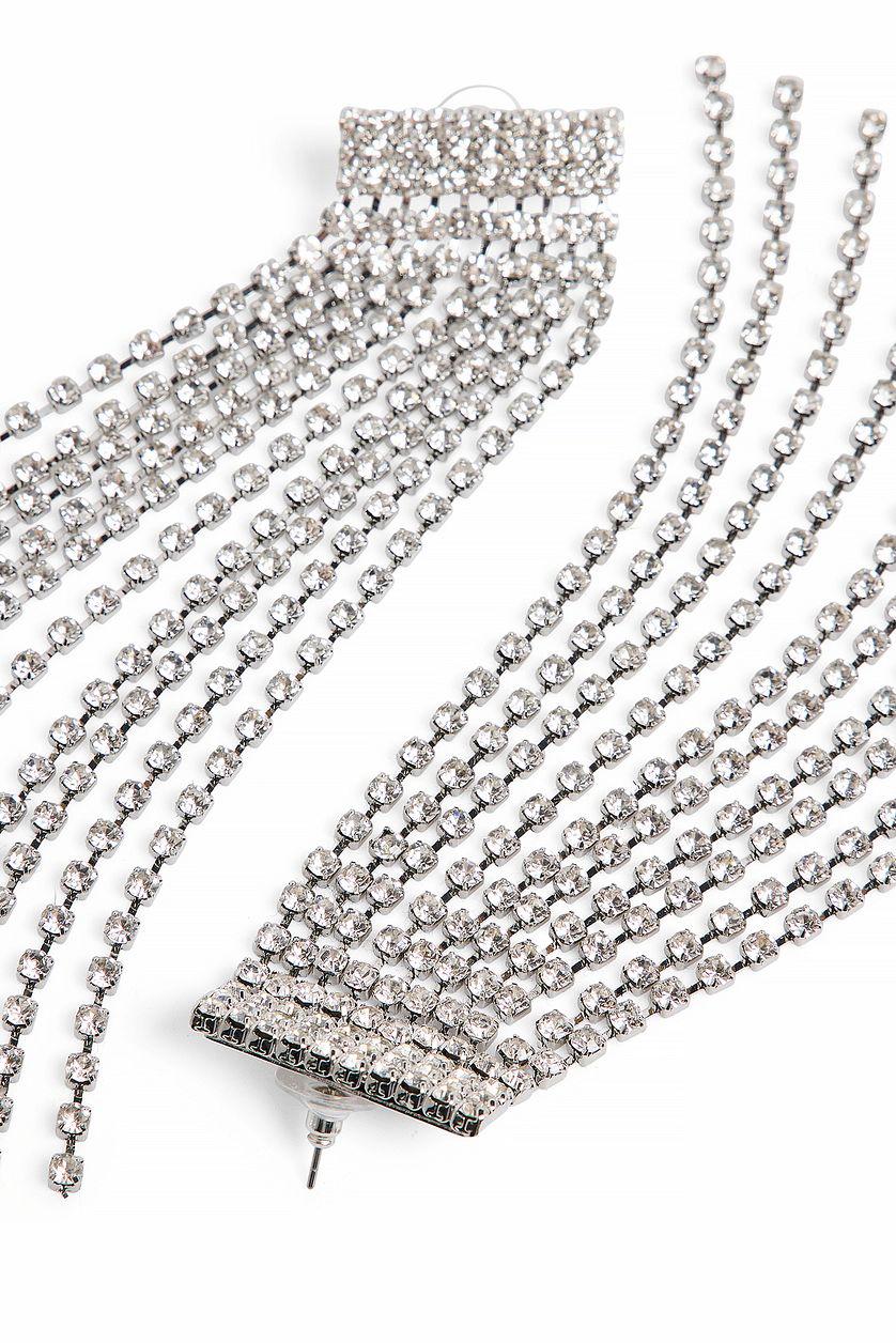 Rhinestones Earrings Product Image