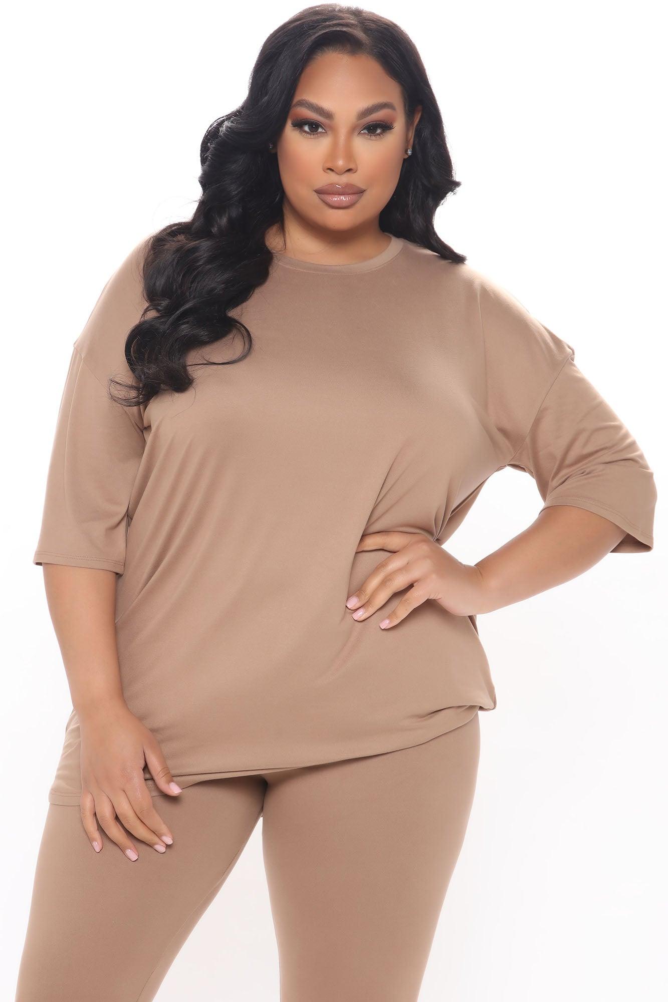 Weekend Vibes Legging Set - Mocha Product Image