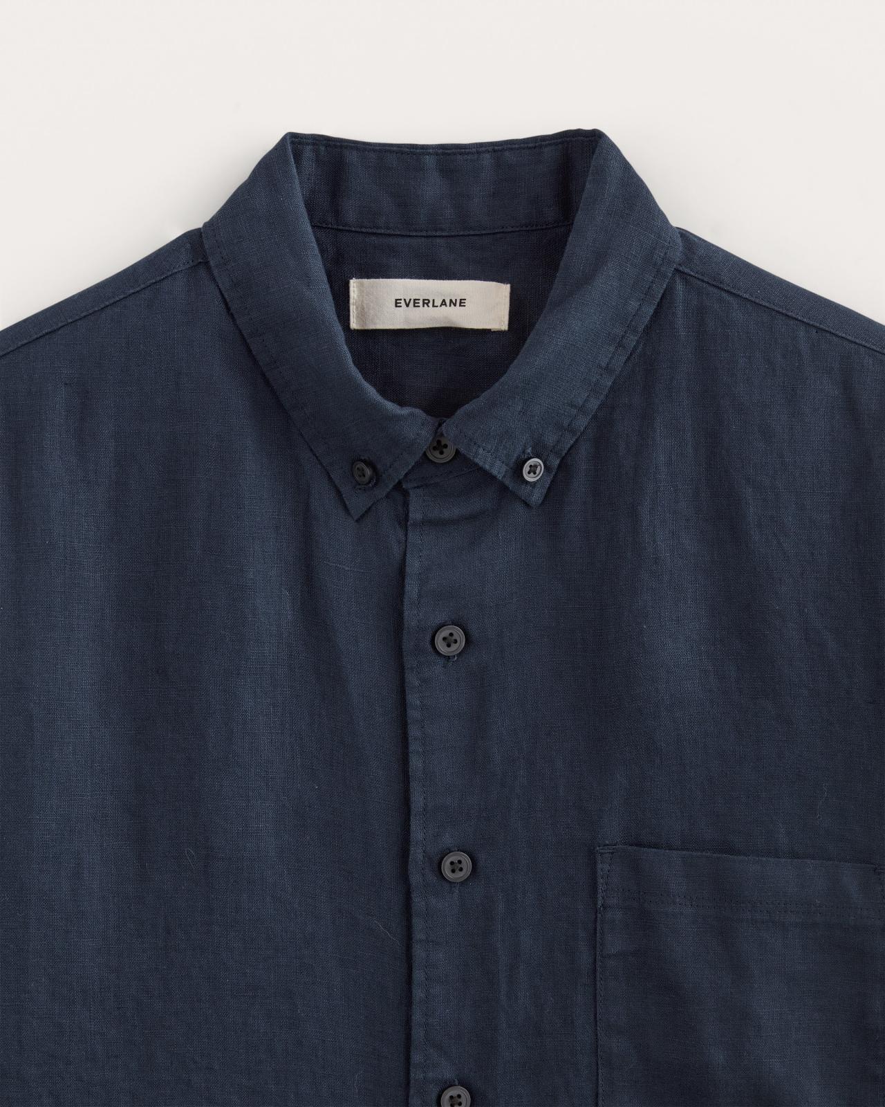 Mens Classic Short-Sleeve Shirt in Linen by Everlane Product Image
