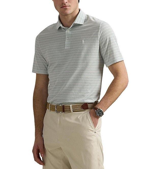 Polo Ralph Lauren RLX Golf Classic Fit Multi-Stripe Performance Stretch Polo Shirt Product Image