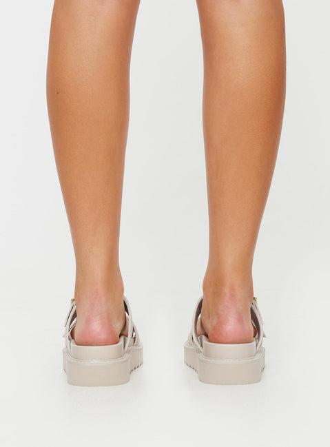 Ma Belle Sandals Cream Product Image