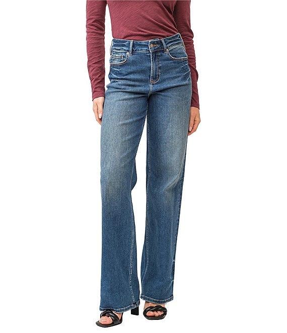Dear John Holly Wide Leg High Rise Full Length Jeans Product Image