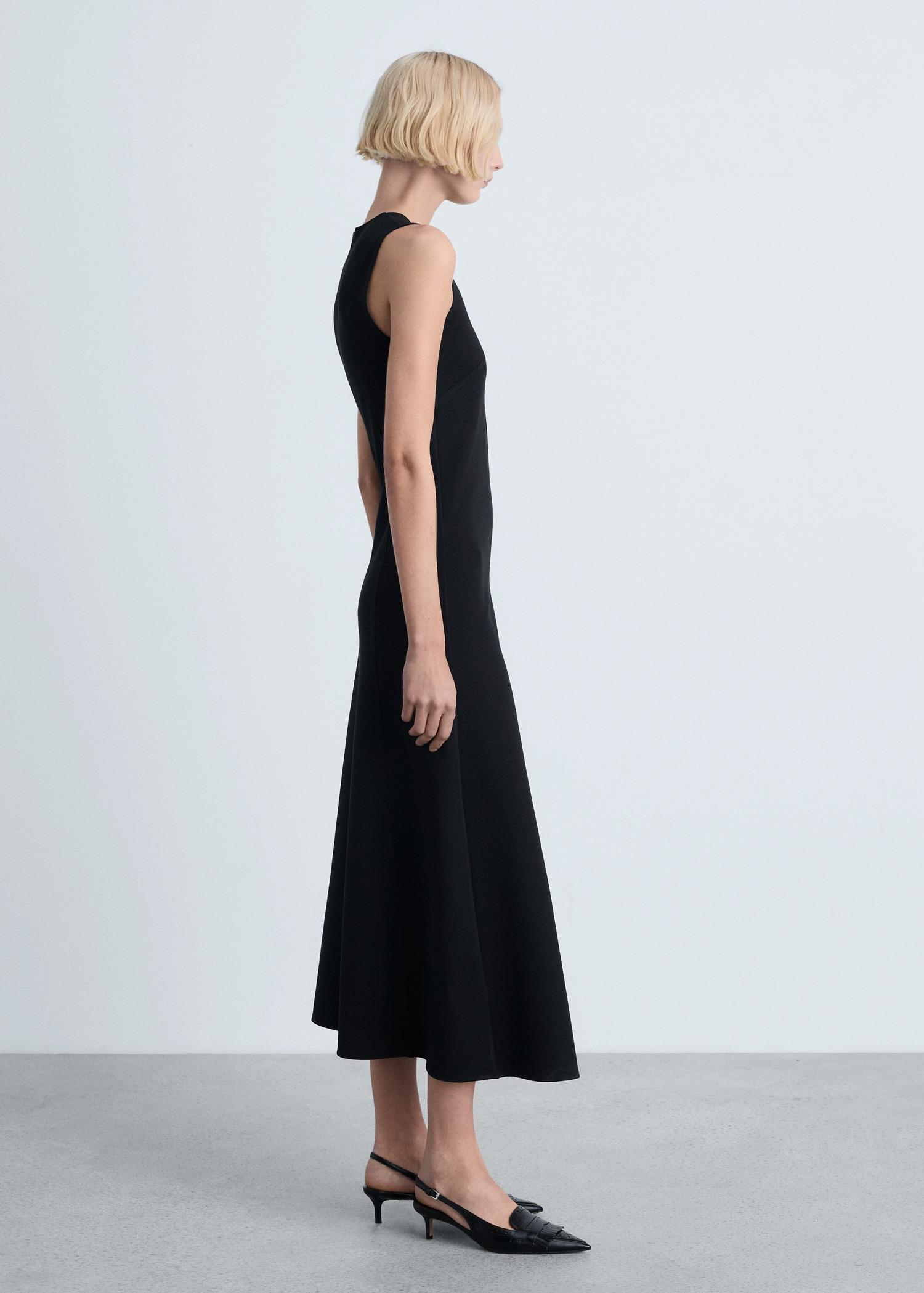 Flared midi-dress - Women | MANGO USA Product Image