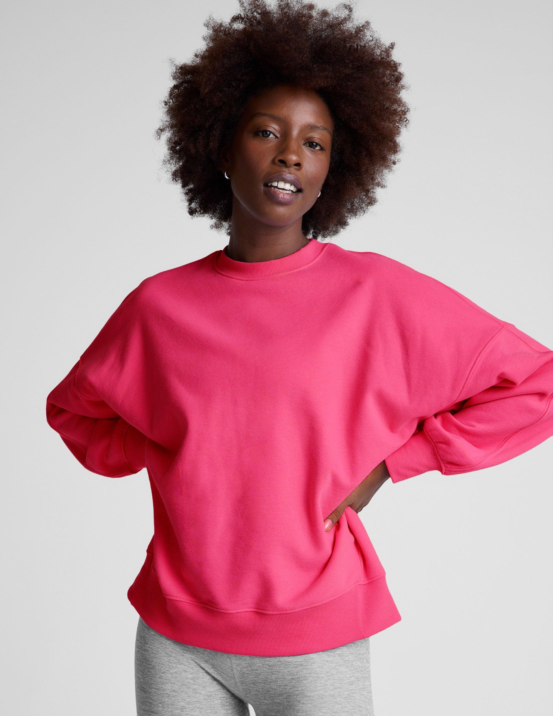 LuxeFleece Oversized Sweatshirt Product Image