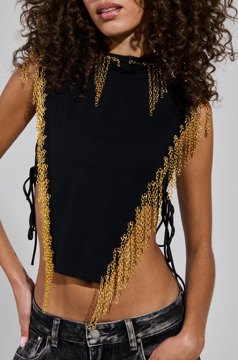 HOW DEEP IS YOUR LOVE HOODED TOP Product Image