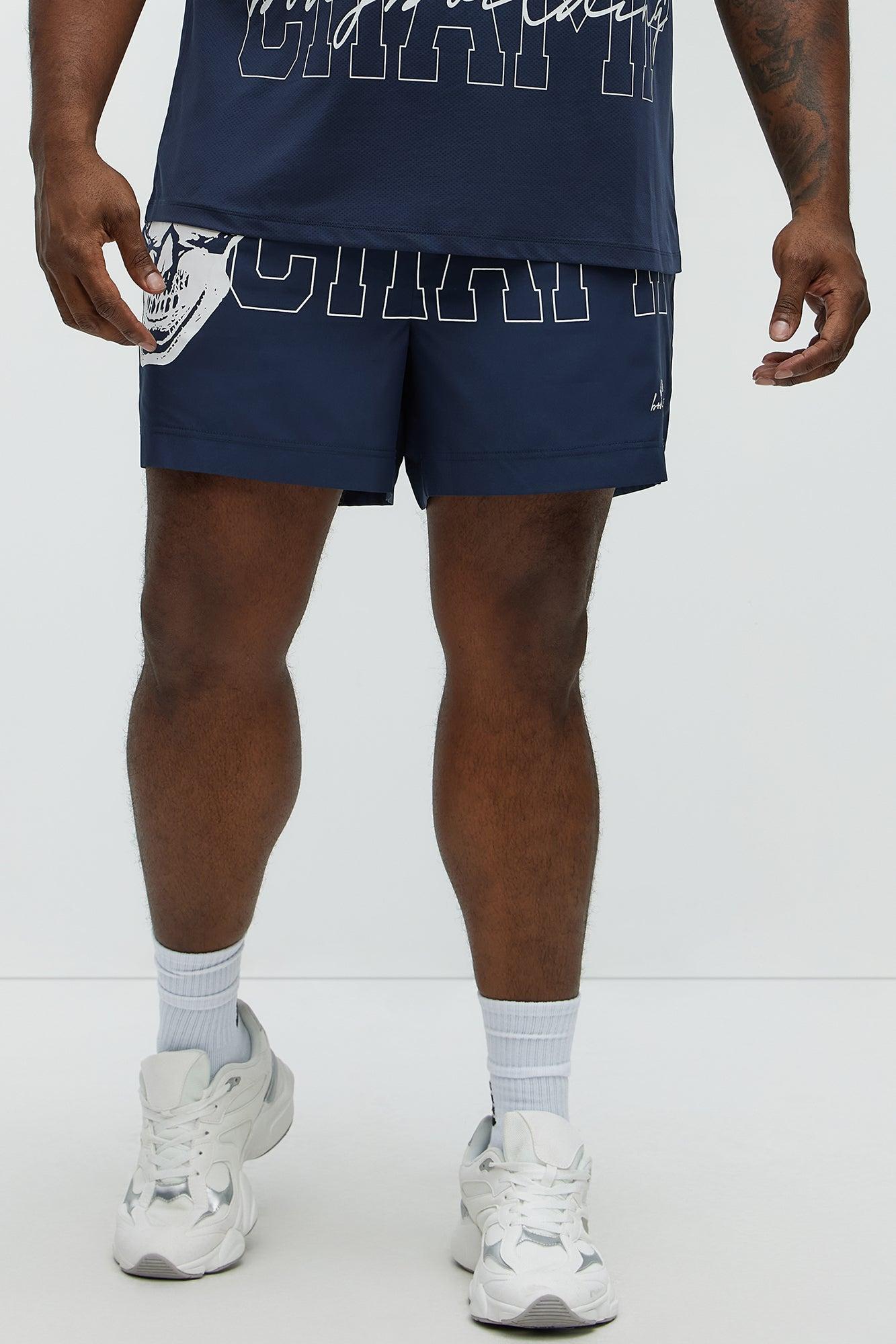 NY Champ Active Mid Short - Navy Product Image