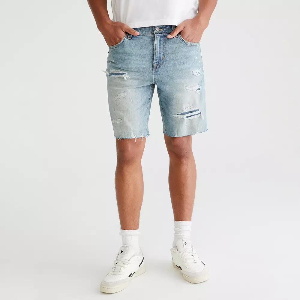 Men's Aeropostale Denim Shorts, Size: 28, Light Blue Product Image