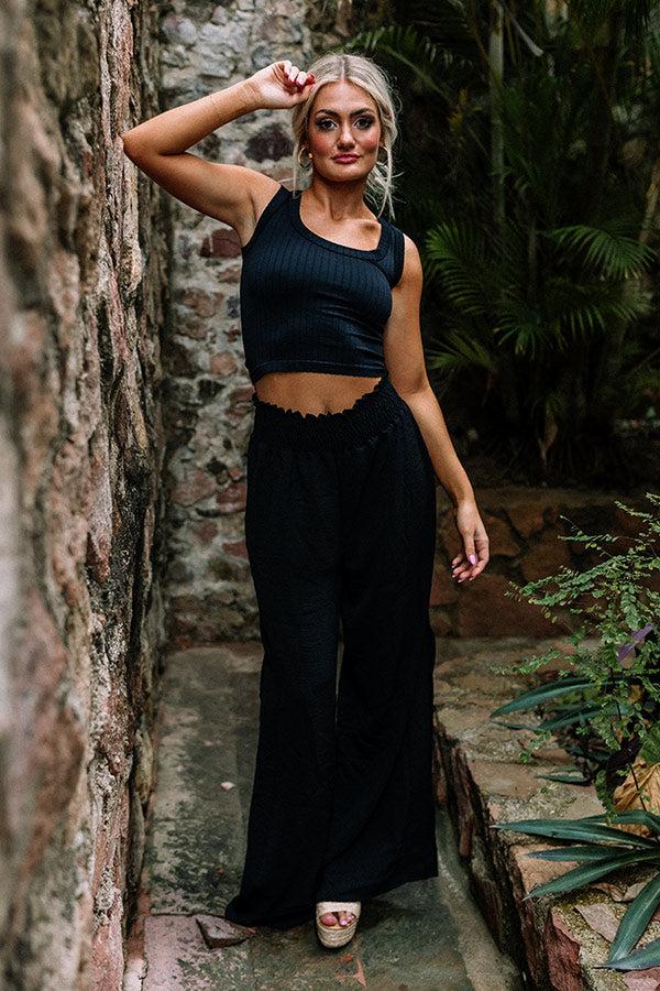 Unwinding In Paradise High Waist Pants Product Image