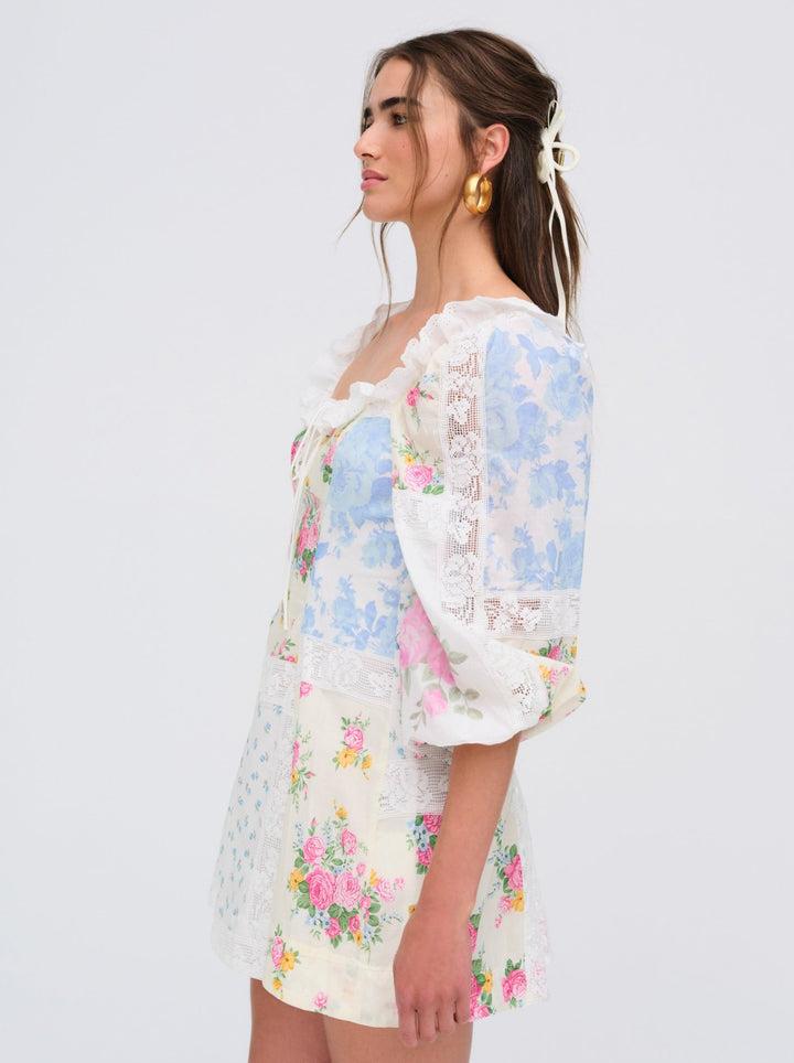 Evelina Mini Dress — Multi Product Image