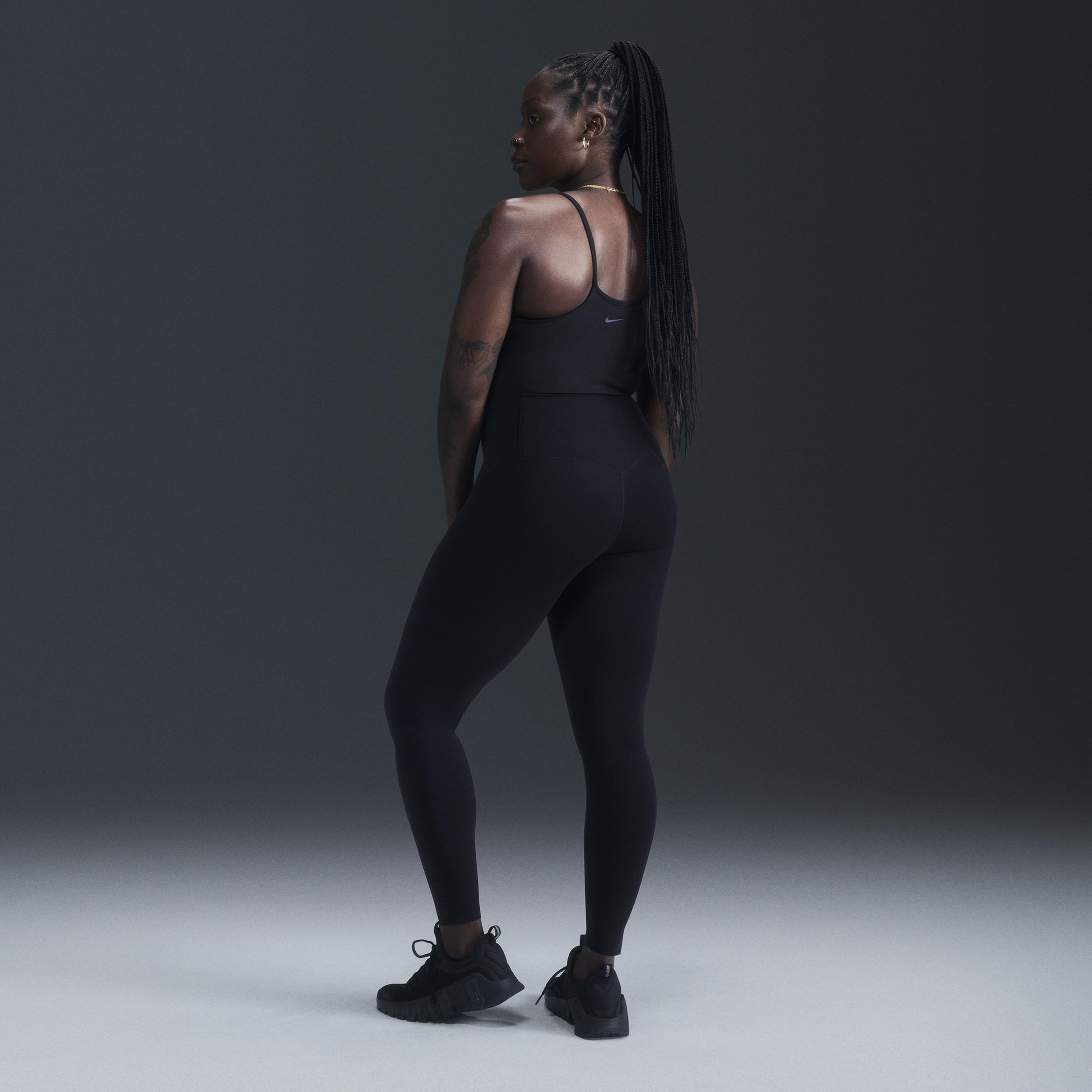 Nike Womens Zenvy High-Waisted Full-Length Leggings | DQ6013-010 Product Image