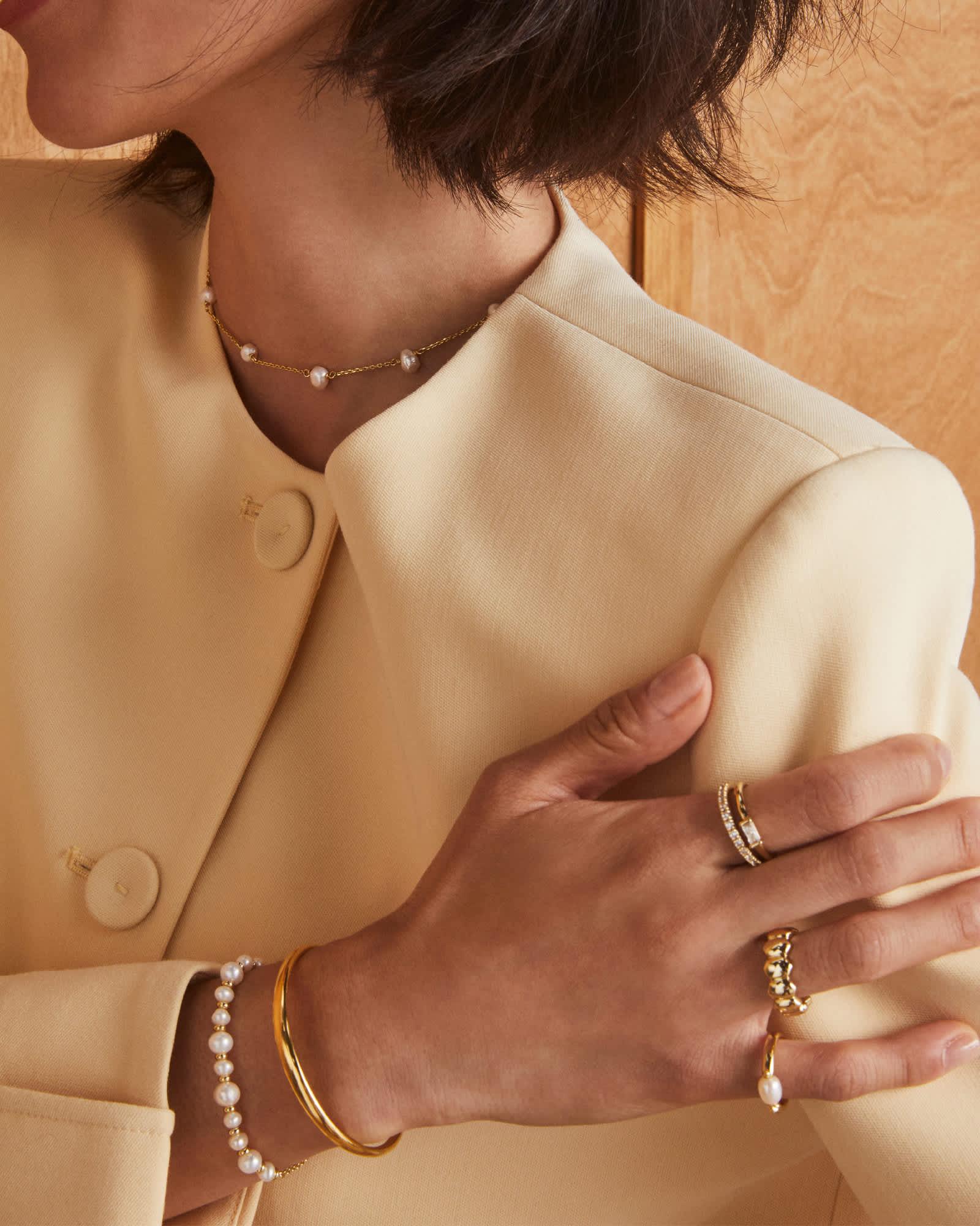 Kaitlin Gold Band Ring Product Image