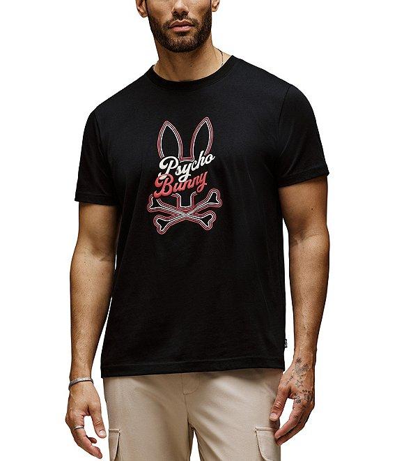 Psycho Bunny Garret Graphic Short Sleeve T-Shirt Product Image