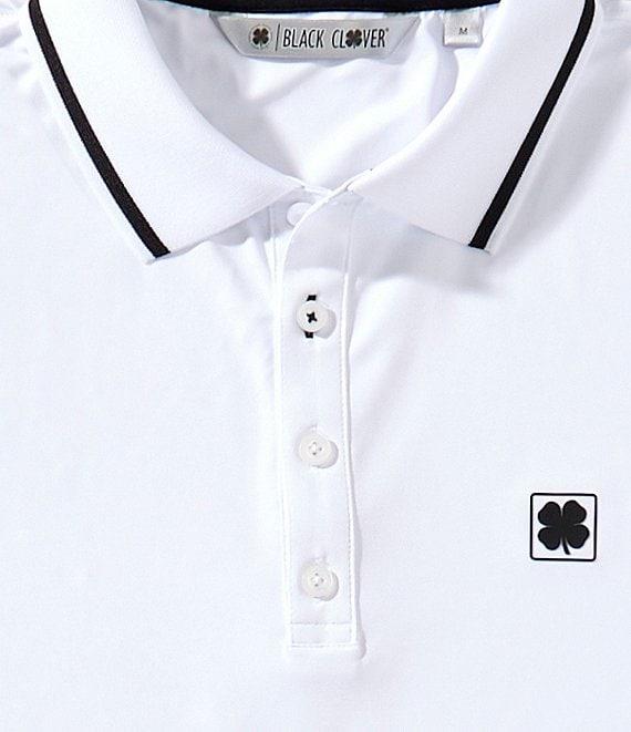 BLACK CLOVER Lincoln Short Sleeve Polo Shirt Product Image