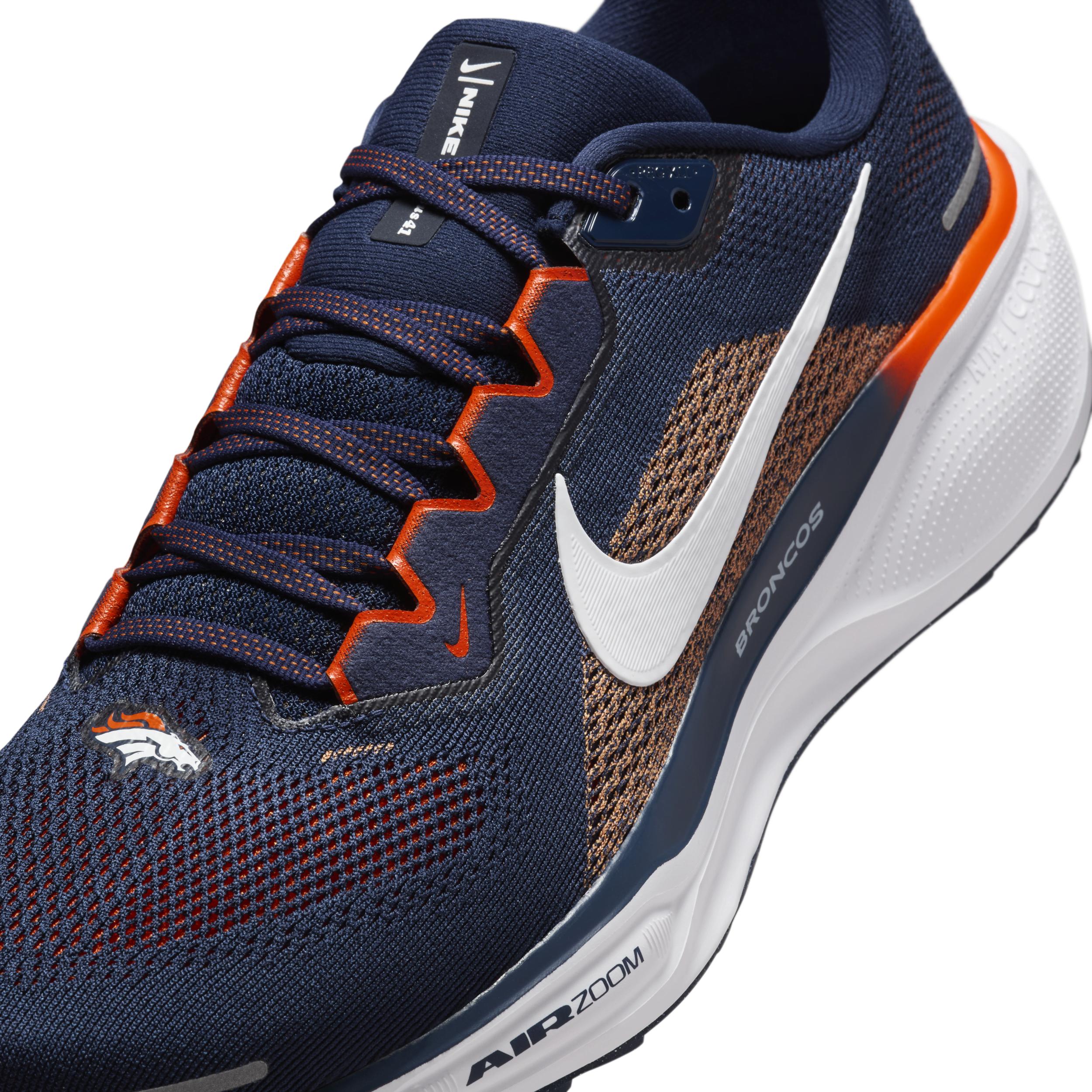 Nike Pegasus 41 NFL Denver Broncos Men's Road Running Shoes Product Image