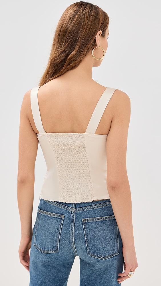 Reformation Odessa Satin Top | Shopbop Product Image