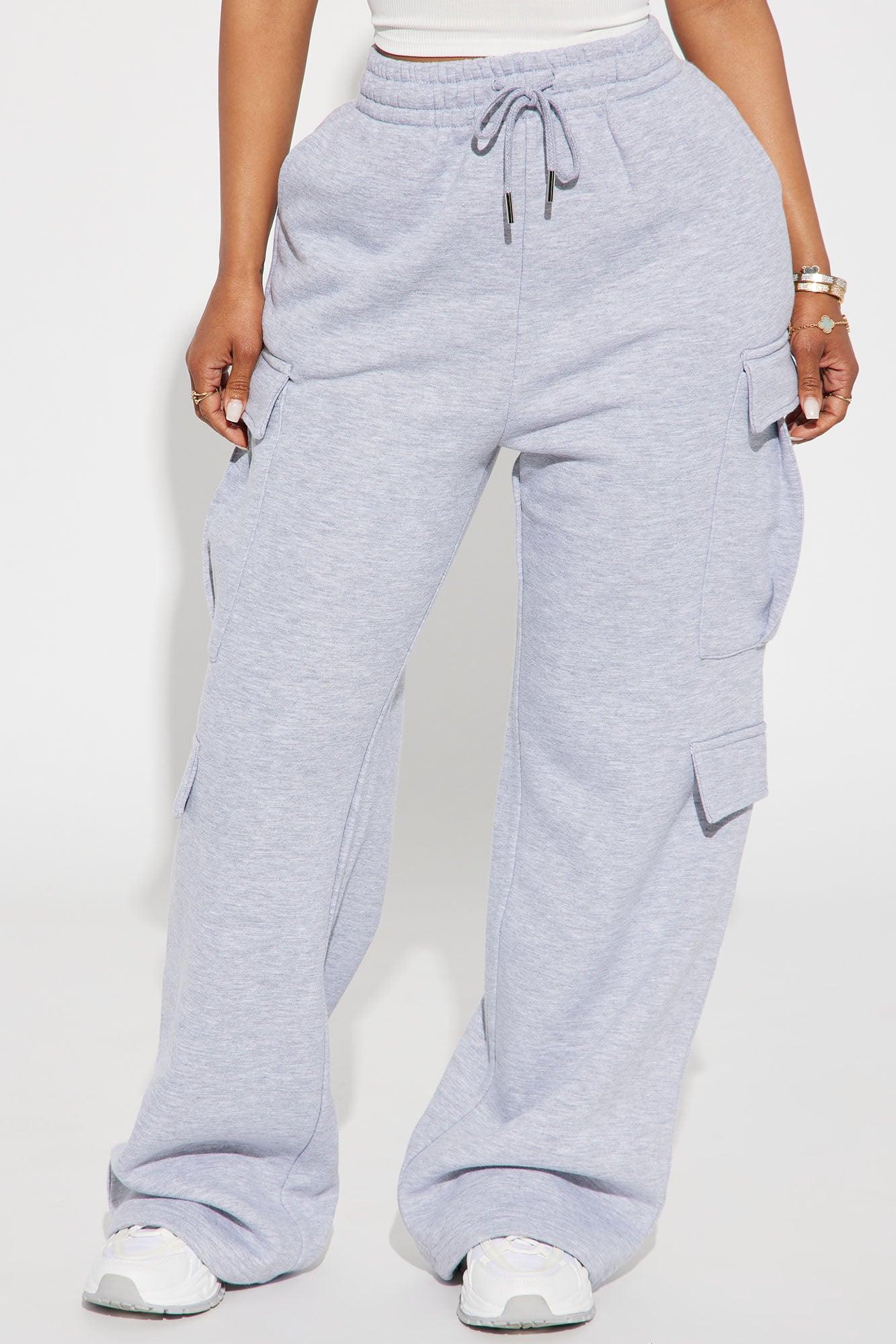 Milan Cargo Lounge Pant - Heather Grey Product Image