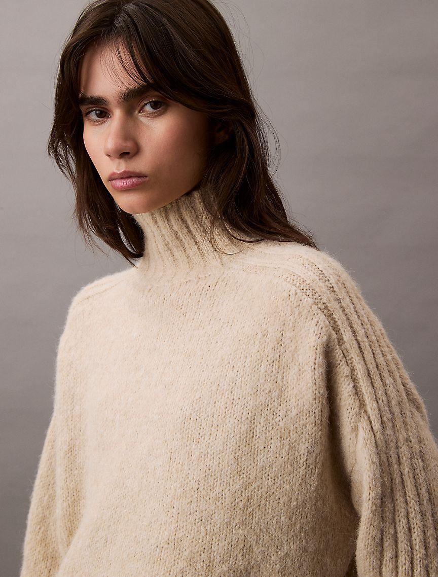 Relaxed Turtleneck Sweater Product Image