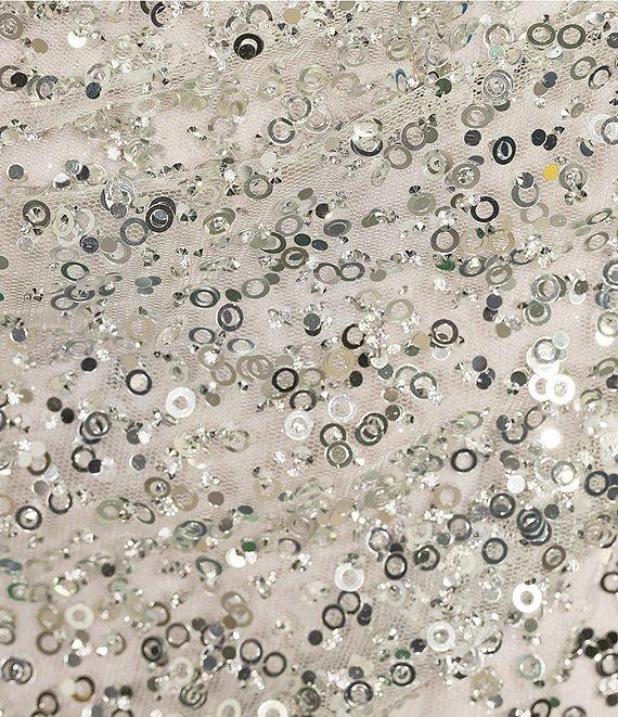 GB Social Allover Sequin Beaded Corset Dress Product Image