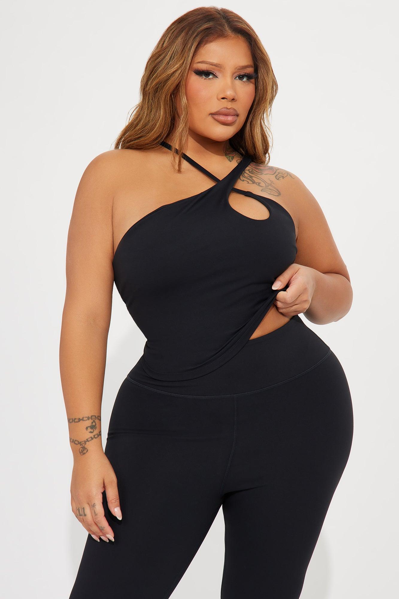 Flexion Super Soft Active Top - Black Product Image