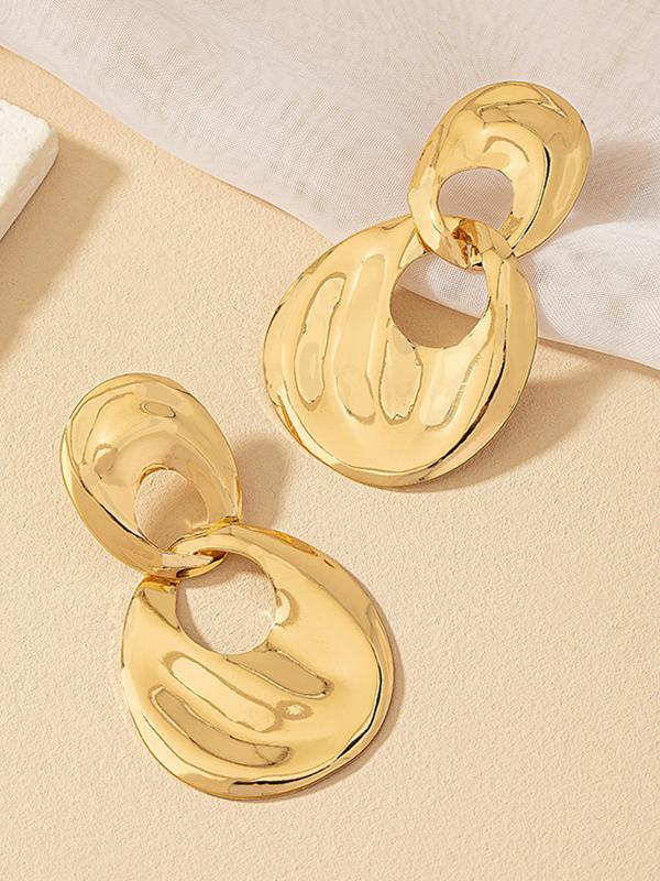 Geometric Drop Earrings Product Image