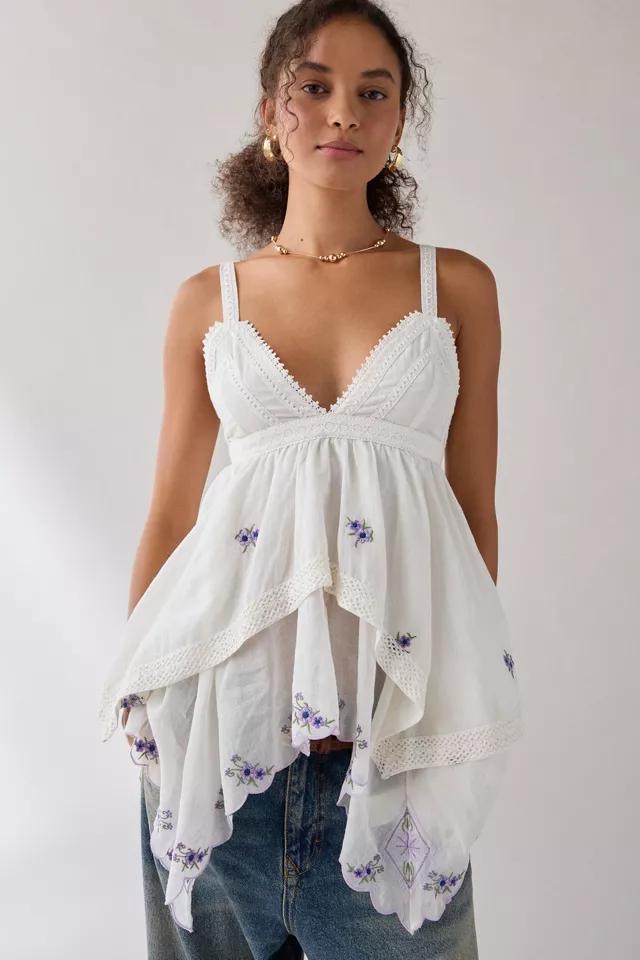 Kimchi Blue Song For Love Tiered Babydoll Tunic Tank Top Product Image