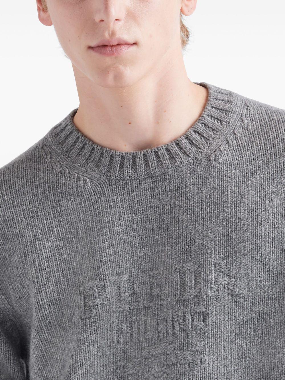logo-embroidered jumper Product Image