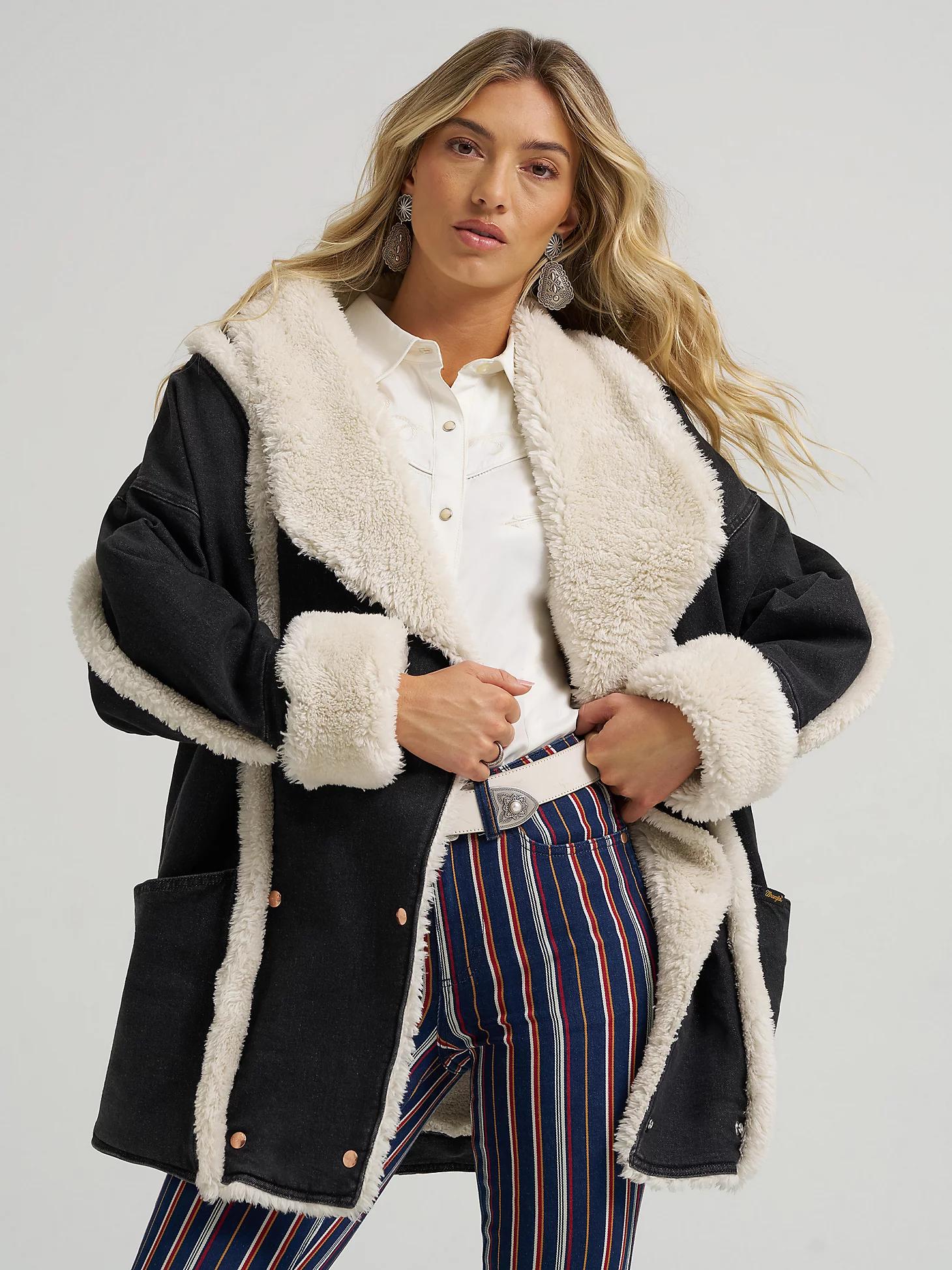 Wrangler x Lainey Wilson The Iconic Lainey Coat | Women's JACKETS & OUTERWEAR | Wrangler® Product Image