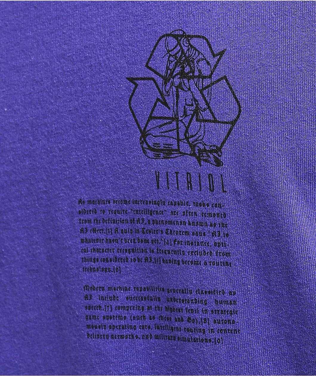 Vitriol Brain Scan Purple T-Shirt Product Image