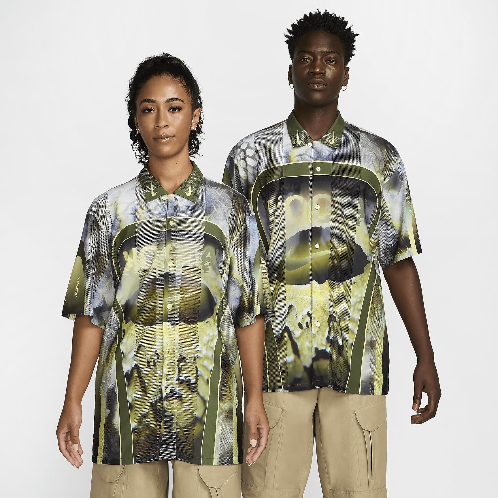 NOCTA Opal Men's Button-Down Short-Sleeve Top Product Image