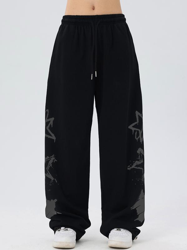 Star Print Sweatpants Product Image