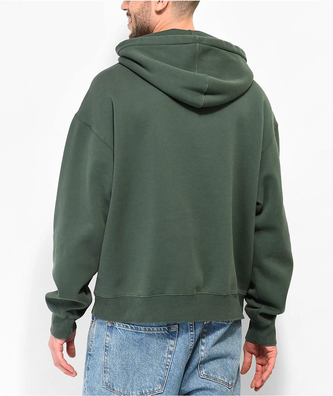 Ninth Hall Fundamentals Green Wash Hoodie Product Image